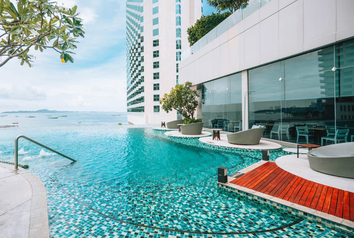 Holiday Inn Pattaya by IHG — апартаменты с видом на море — фото 3